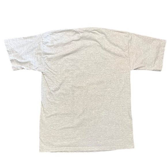 MIKE TYSON vs MCNEELEY “He’s Back’ T-Shirt MGM Grand K.O. Wear Vintage 1995 Sz L - Picture 5 of 8